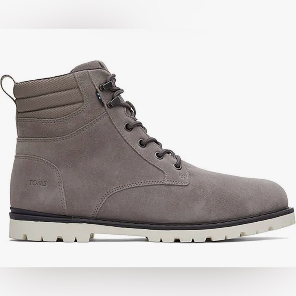 TOMS Men's Ashland Water Resistant Suede Hiking Boots